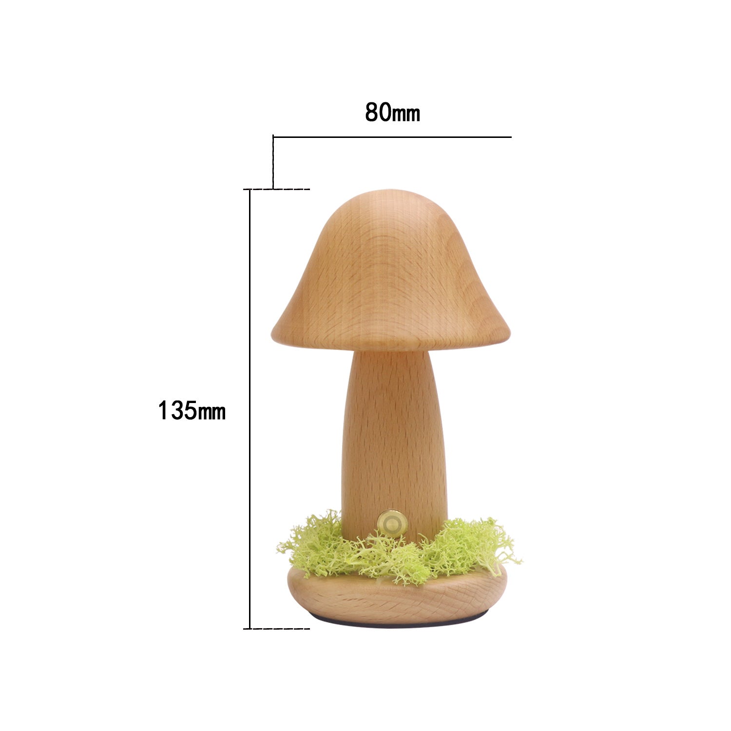 Twist Head Mushroom Small Night Lamp